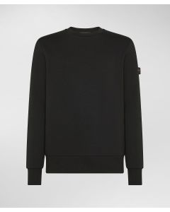 Felpa in cotone garzato